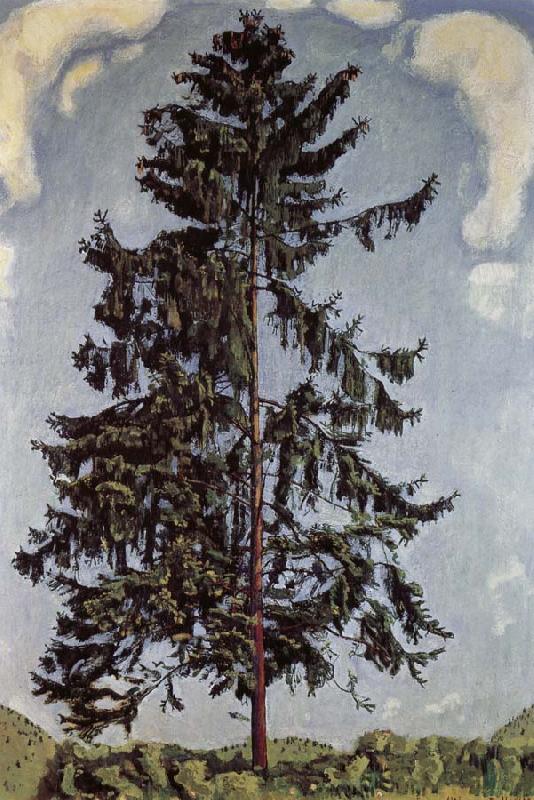 Ferdinand Hodler The fir tree Spain oil painting art